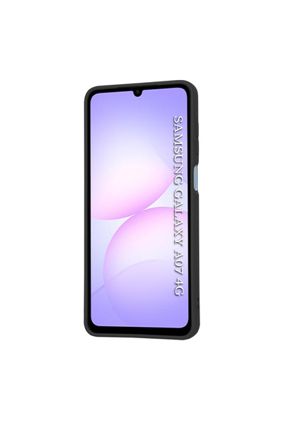 Techsuit Husa pentru Samsung Galaxy A07 4G, SoftFlex, protectie antisoc, negru