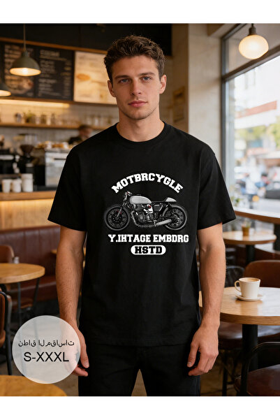 Arabest Men T-Shirts Black Slim/Slim Fit 100% Cotton Basic Crew Neck T-Shirt ...