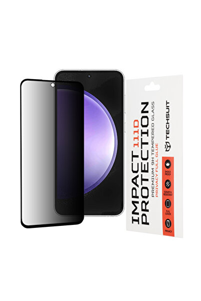 Techsuit Folie protectie pentru Samsung Galaxy S23 FE, Transparenta;Privacy;A...
