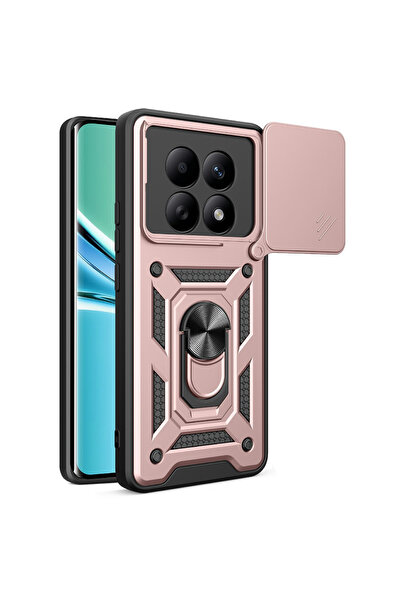 DAMUR Husa Armor CamShield Ring Xiaomi Redmi Note 15 / Poco M8 5G, Clapeta Ca...