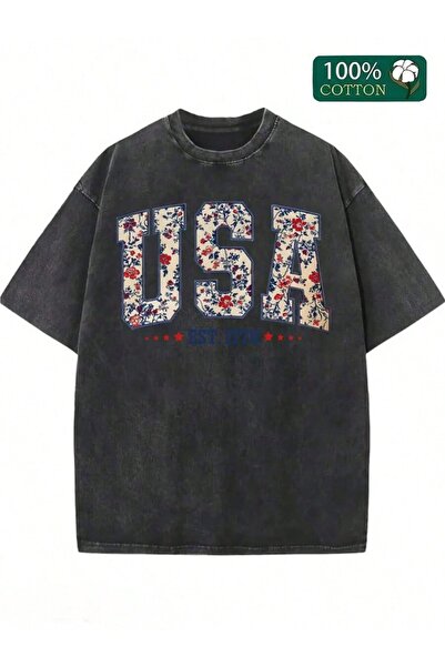 valeriae T-Shirt - Μαύρο - Κανονική εφαρμογή