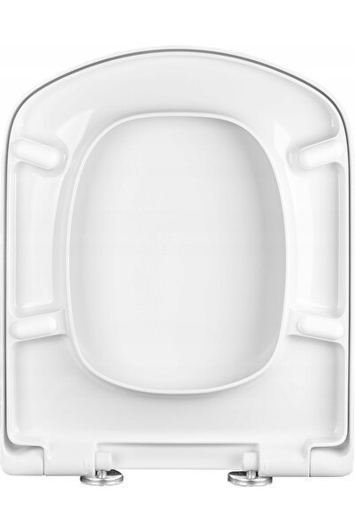 RAMM Scaun de toaletă, închidere lentă, cu balamale, Ravak, x01671, Material ...