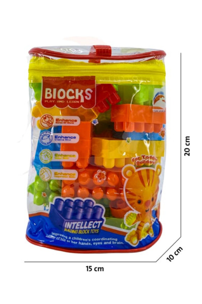 Other Kids Educational Building Blocks Set – Multi-Color Construction Toys wi...
