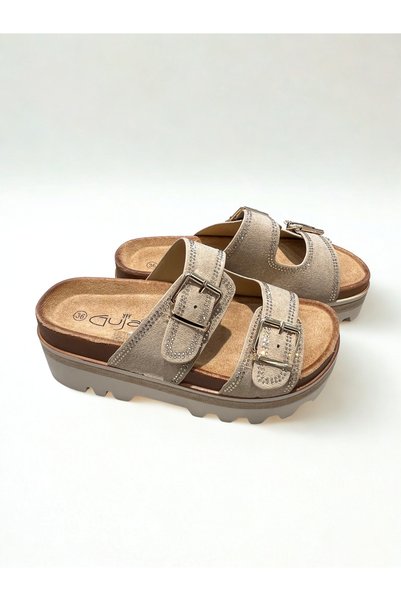 Guja 26Y221 Thick Sole Buckle Slippers
