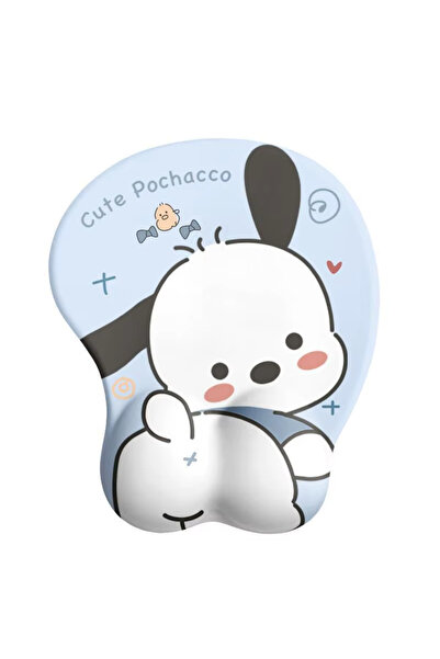 Markasekiz Sevimli Köpek Desenli Ergonomik Mouse Pad 168-94