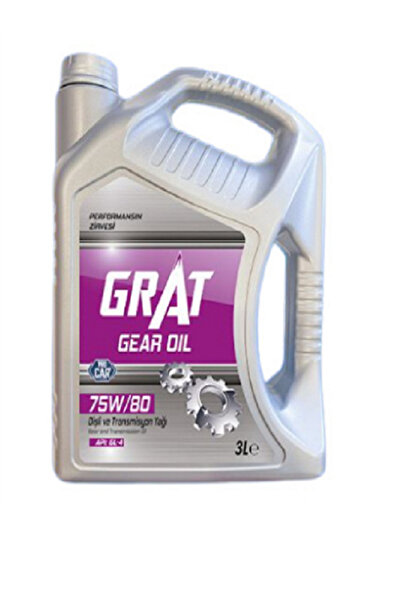 GRAT 75w80 Şanzuman Yağı 3 Litre