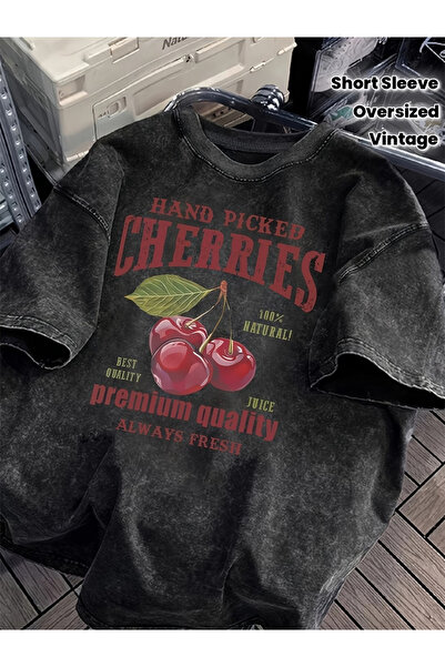 valeriae T-Shirt - Μαύρο - Κανονική εφαρμογή