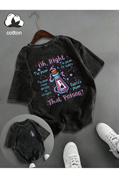 valeriae T-Shirt - Μαύρο - Κανονική εφαρμογή