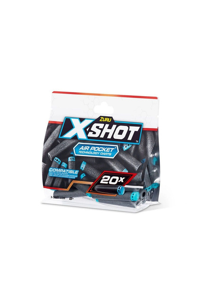 Sunman Nessiworld 36587 Zuru X Shot Silah 20 li Yedek Paket -Sunman