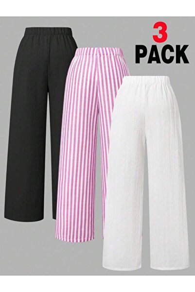 LOUİSA Παντελόνι - Πολύχρωμο - Basic