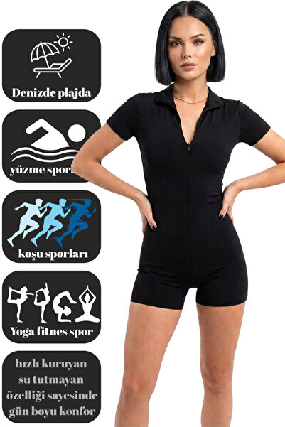 mrm pro Ολόσωμο μαγιό - Μαύρο - Απλό