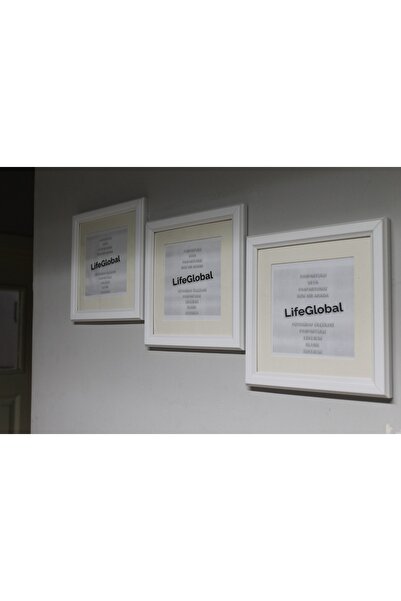 LİFE GLOBAL Luxury Classic Antique 21X21 Frame with or Without Matboard, Dual...