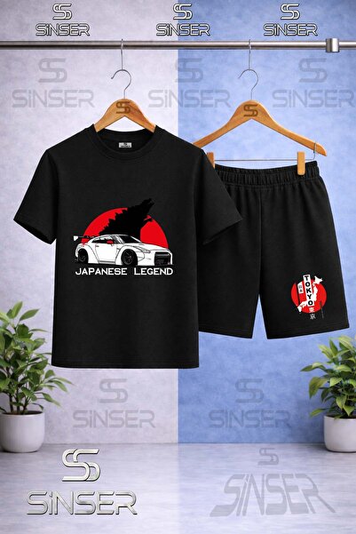SS SİNSER Children's Car Tokyo Byz Japenes Writing Printed Crew Neck T-Shirt ...