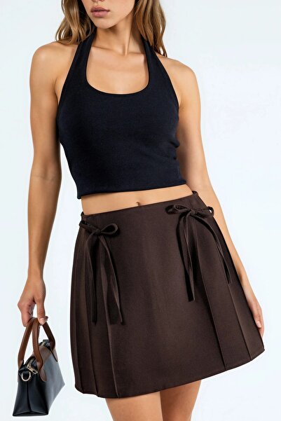 Hiccup Φούστα - Καφέ - Μίνι