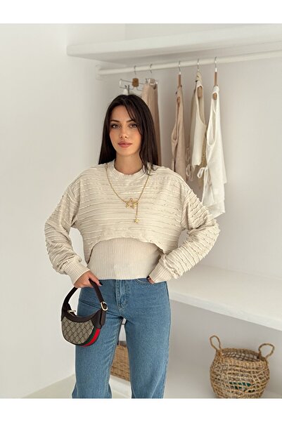 gozdefashion Blouses - Ecru - Regular fit