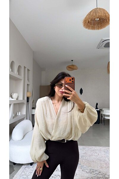 Buket Teke Μπλούζα Premium Τένσελ Διπλή Κρουαζέ