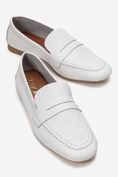 by selvi Lukka Shoes Loafers - Λευκό - Χαμηλό τακούνι (1-4 cm)