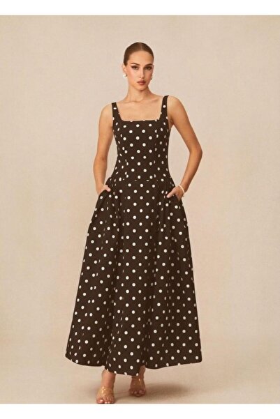 Noi Belis Φόρεμα - Καφέ - Γραμμή Α