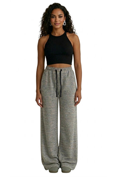 kam's Παντελόνι φόρμας - Γκρι - Χαλαρή εφαρμογή