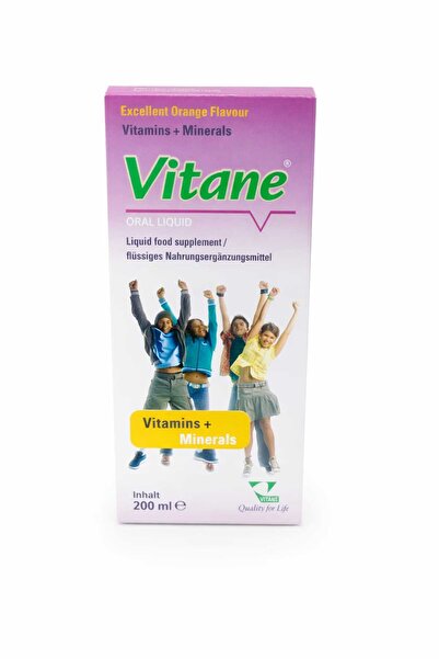 VITANE Liquid Syrup, Growth and Appetite Tonic 200ml