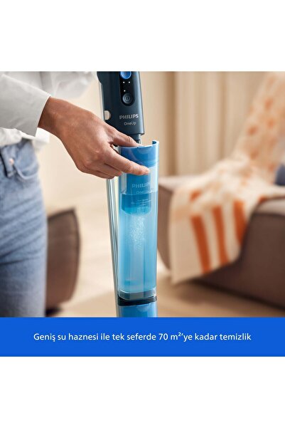 Philips Islak Kuru Zemin Temizleyici Elektrikli Mop Kablosuz Şarjlı Yer Silme...