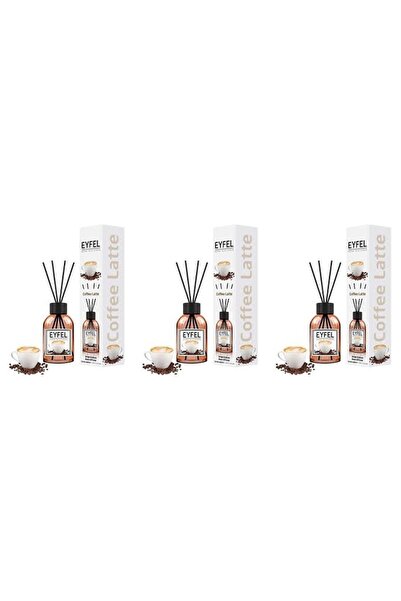 Eyfel Set 3x Odorizant de camera cu bete Eyfel, Cafea, 120 ml
