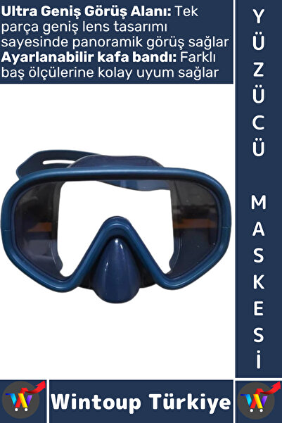 Wintoup #Gözlük Konforlu Sızdırmaz Buğu Önleyici Ultra Geniş Görüş Ayarlanabi...