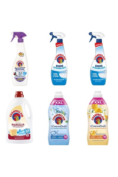 Chanteclair Set of 6x Mixed Products