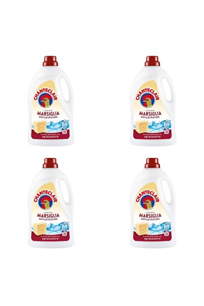 Chanteclair Set 4x Detergent lichid de rufe Marsilia, Chanteclair, 1575ml, 35...