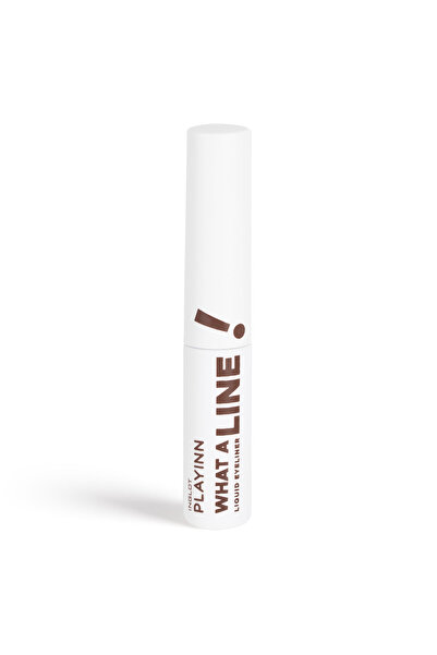 INGLOT Playinn What A Line! Liquid Eyeliner Trusty Brown 24