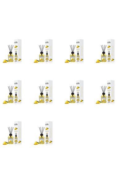 Eyfel Set 10x Odorizant de camera cu bete Eyfel, Ananas, 120 ml