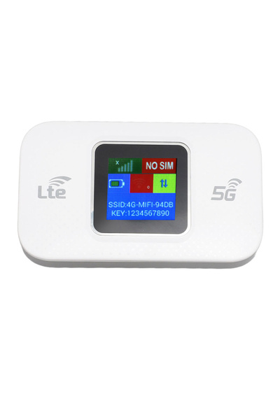 ThenTech Mobil Wifi Router Tasinabilir 4G 5G LTE Sim Kartli Modem 3000mAh Bat...