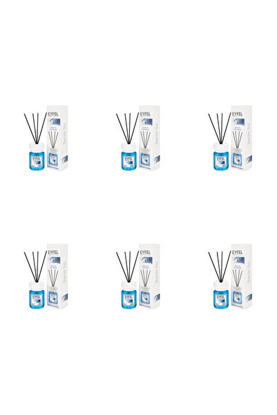 Eyfel Set 6x Odorizant de camera cu bete Eyfel, Cool Water, 120 ml