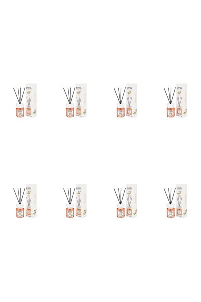 Eyfel Set 8x Odorizant de camera cu bete Eyfel, Acacia, 120 ml