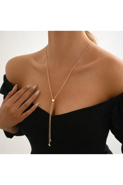 GlaMLo Accessories Κολιέ - Χρυσαφί