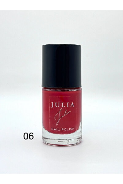 Julia Giulia High Shine Nail Polish - No. 06 (Warm Pink / Dascity Rose) - 12 ml