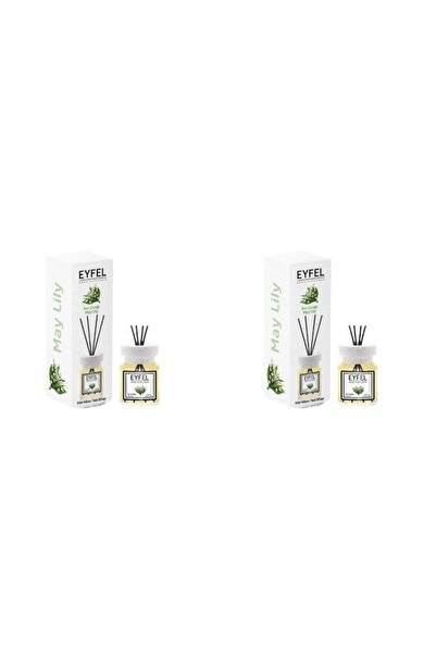 Eyfel Set 2x Odorizant de camera cu bete Eyfel, Lacramioare, 120 ml