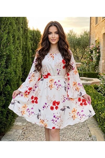 Markasız ucuz Short floral dress