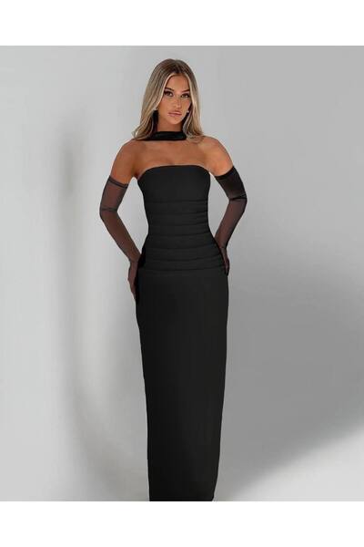 MEECY Φόρεμα - Μαύρο - Basic