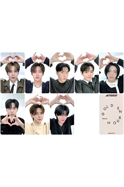 Home ATEEZ GOLDEN HOUR Fanmade Fotokart Seti