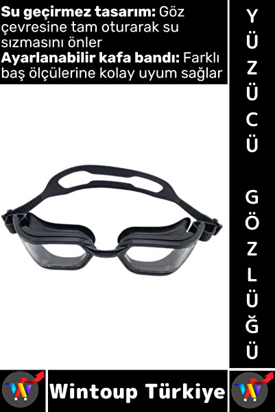 Wintoup # Goggles Adult Children Water Leak Proof Anti-Fog Lens Stylish Adjus...
