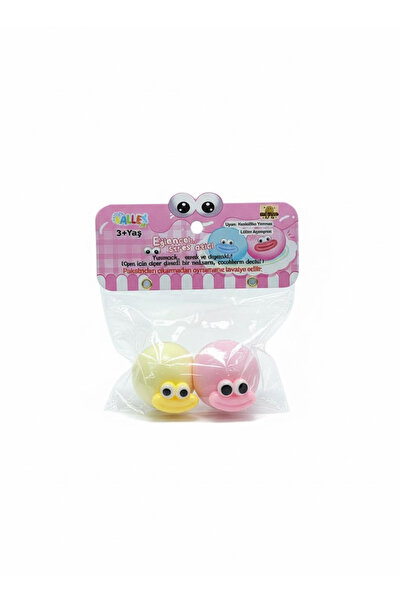 DoviCo 2'li Sevimli Squishy MojMoj Stres Atma Oyuncağı Sıkılabilir Yavaş Yüks...