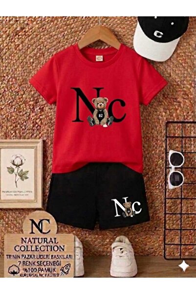 Nice Clothes Tricou și pantaloni scurți de vară pentru copii, unisex (imprime...