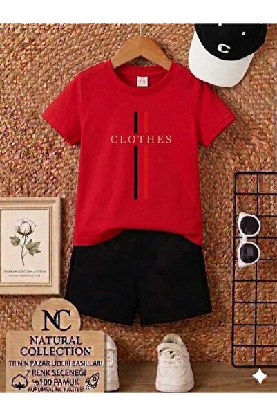 Nice Clothes TRIUNȚĂ ȘI PANTALONI SCURȚI DE VARĂ PENTRU COPII UNISEX (IMPRIMA...