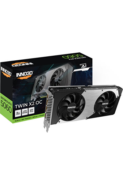 INNO3D Placa Video RTX 5060 Twin X2 OC 8GB