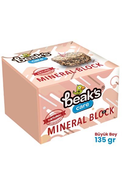 Beaks Care Mineral Block Zengin Mineralli Dev Boy Gaga Taşı 135 gr kutulu