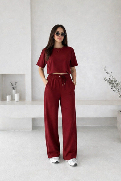 BARLİZ Σετ δύο τεμαχίων - Βουργουνδία - Regular