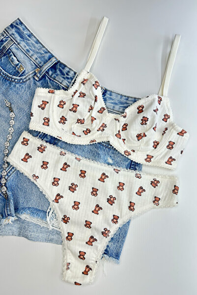 Morensa Σετ εσωρούχων - Εκρού - Χρωματιστό