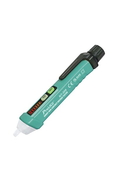 Proskit Ten, NT-309 Temassız Voltaj Test Kalemi 12-1000V AC NCV Voltaj Dedektörü