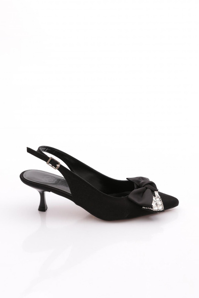 DGN Γόβες με ψηλό τακούνι - Μαύρο - Μεσαία τακούνια (5-9 cm)